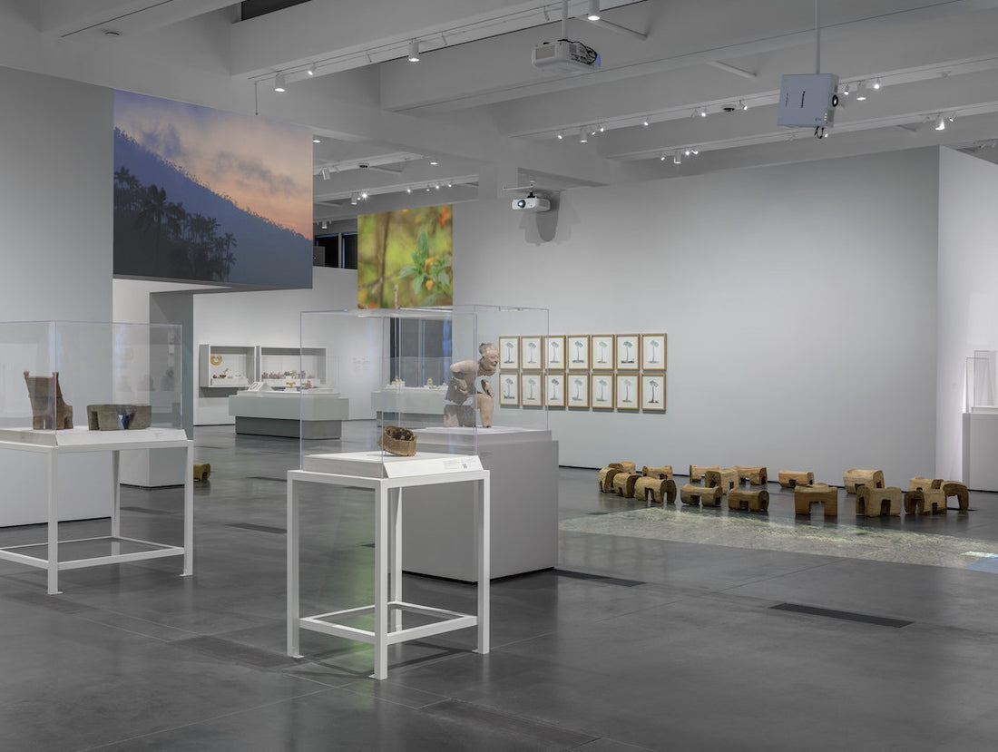Installation view of the exhibition “The Portable Universe / El Universo en tus Manos: Thought and Splendor of Indigenous Colombia,” May 29, 2022 - Oct 2, 2022, Los Angeles County Museum of Art Photo © Museum Associates/LACMA