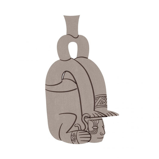 Contorsionista de Puémape. Ceramic, Cupinisnique style, Perú, 1500-500 BC. Museo de Arte de Lima